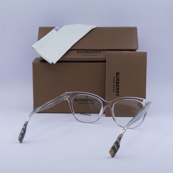 Burberry BE2375 3024 Cat Eye Eyeglasses 53mm – Transparent - Picture 11 of 11